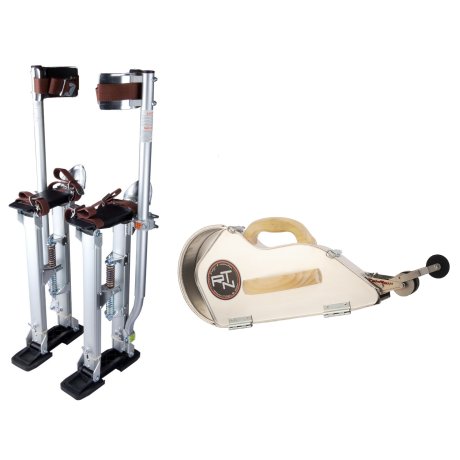 Kit échasses 60 à 101 cm + Banjo aluminium et sa roulette Banjoroll