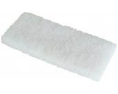 3 tampons abrasifs blancs 28 x 14 x 2,5 cm TALIAPLAST