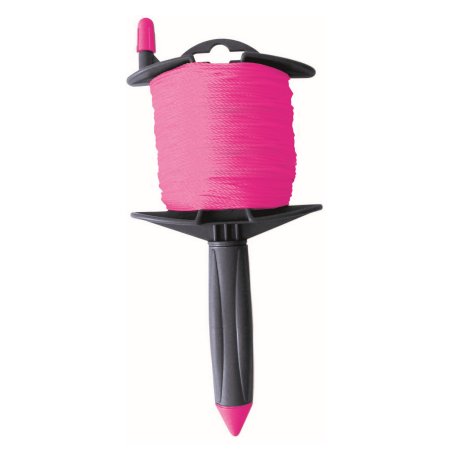 Enrouleur de corde avec fil rose fluo - TALIAPLAST