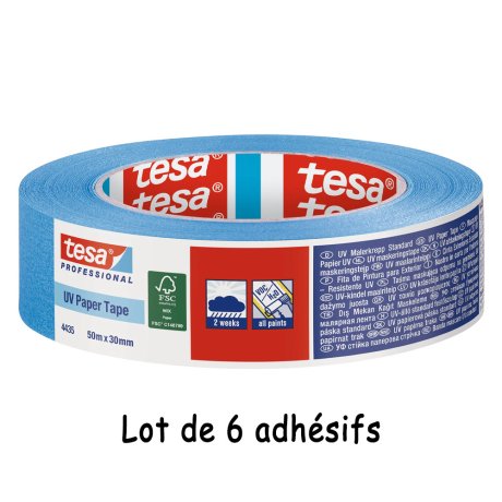 Adhésif de masquage de précision spécial extérieur, 38 mm x 50 m - tesa® 4439