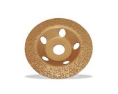 Disque 125 mm bombé GRAIN FIN 36 EDMA